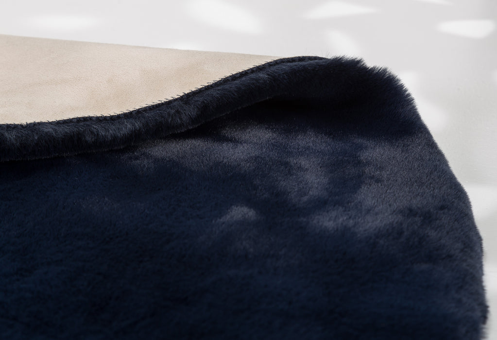 Schöner Wohnen Tender 120cm rund Nachtblau