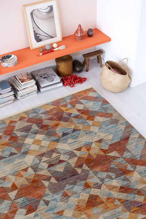 Schöner Wohnen Mystik Dreiecke Bunt