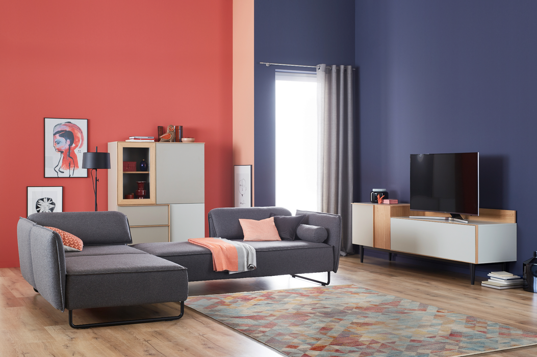 Schöner Wohnen Mystik Dreiecke Bunt