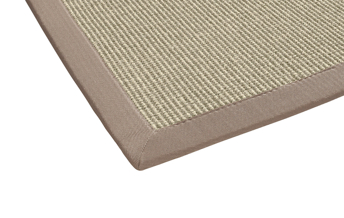 DEKOWE Sisalteppich "MARA S2" Champagner 100 % Sisal