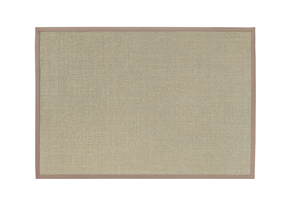 DEKOWE Sisalteppich "MARA S2" Champagner 100 % Sisal