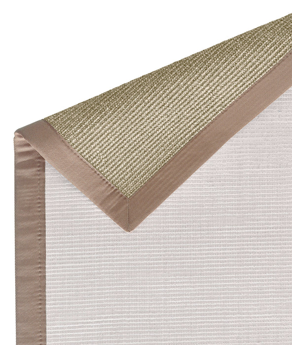 DEKOWE Sisalteppich "MARA S2" Champagner 100 % Sisal