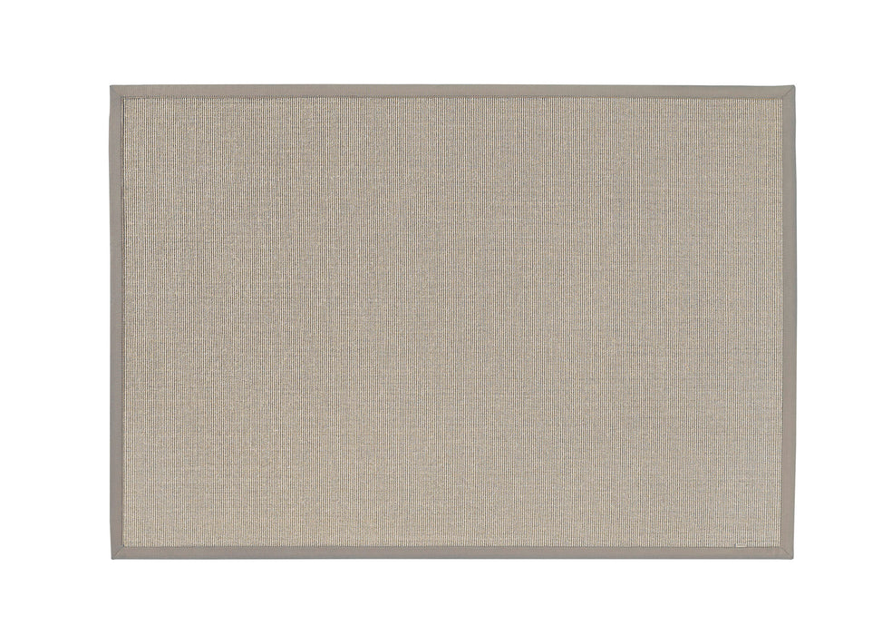DEKOWE Sisalteppich "MARA S2" Kieselgrau 100 % Sisal