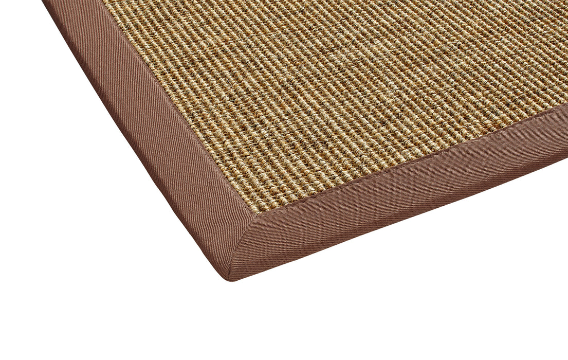 DEKOWE Sisalteppich "MARA S2" Nuss 100 % Sisal