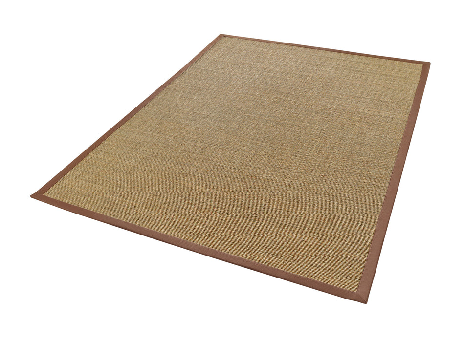 DEKOWE Sisalteppich "MARA S2" Nuss 100 % Sisal