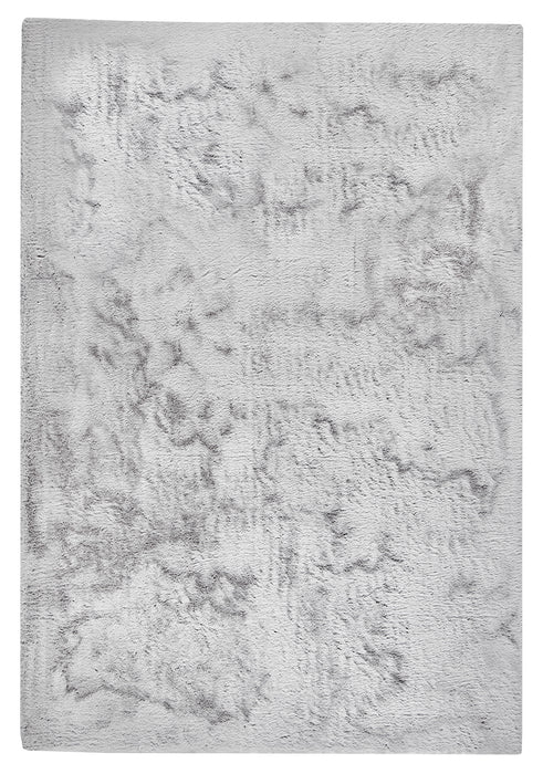 DEKOWE Teppich "ROGER" Silber Getuftet 100 % Polyester