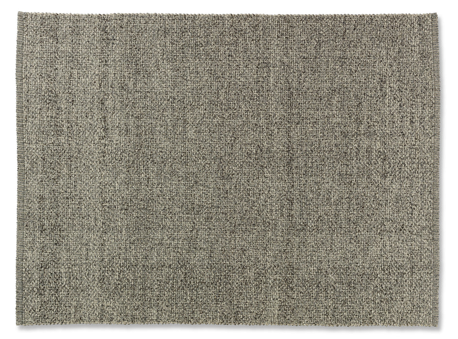 ASTRA Wollteppich Valentina Hellgrau Meliert 100 % Wolle