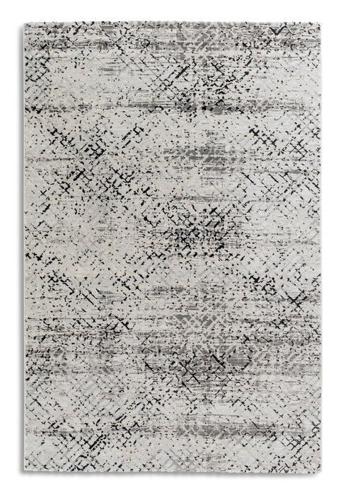 ASTRA Kurzflorteppich Noa Schwarz/Creme