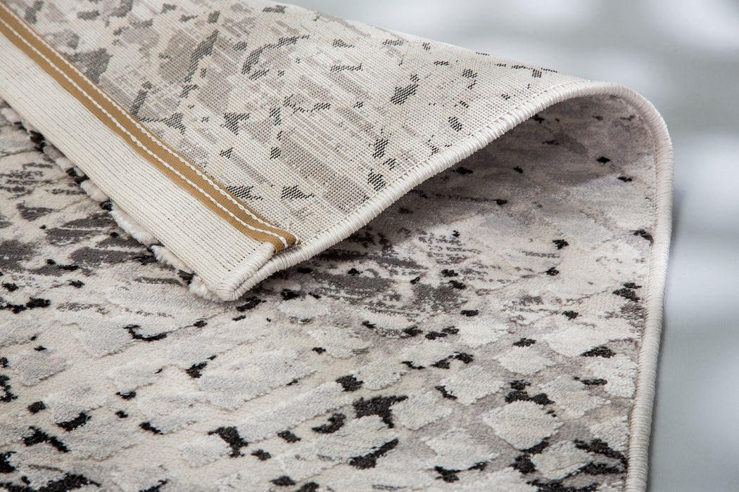 ASTRA Kurzflorteppich Noa Schwarz/Creme