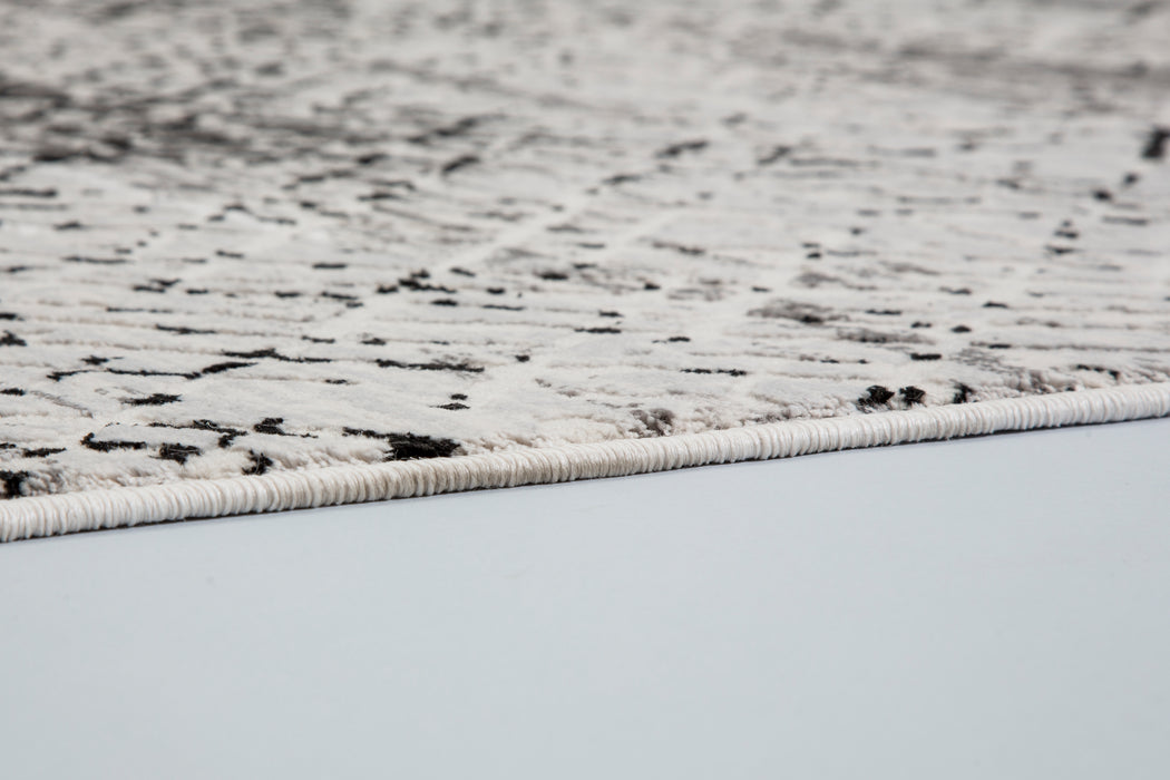 ASTRA Kurzflorteppich Noa Schwarz/Creme