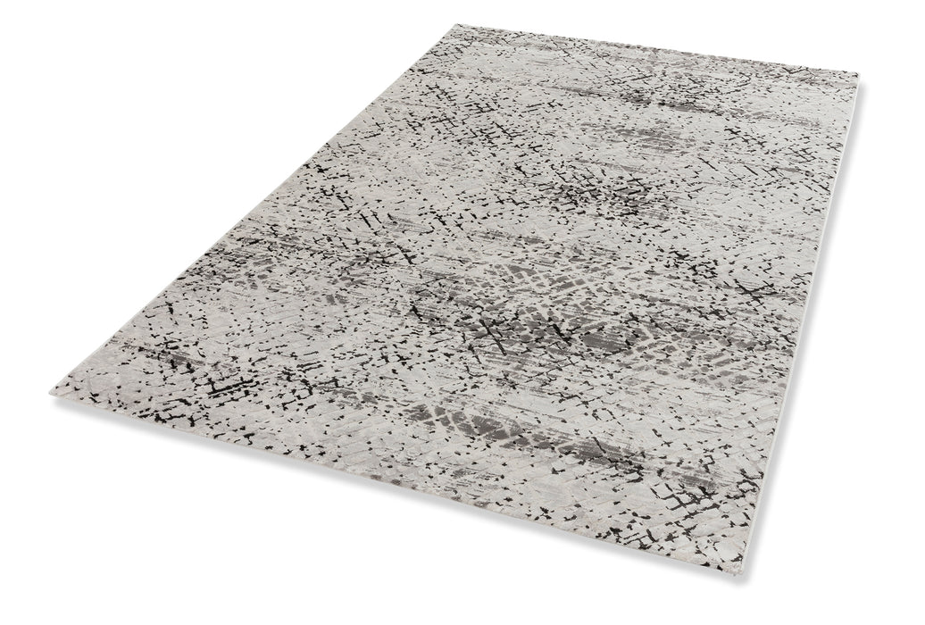 ASTRA Kurzflorteppich Noa Schwarz/Creme