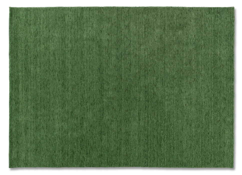 ASTRA Wollteppich Maria Grün 100 % Wolle