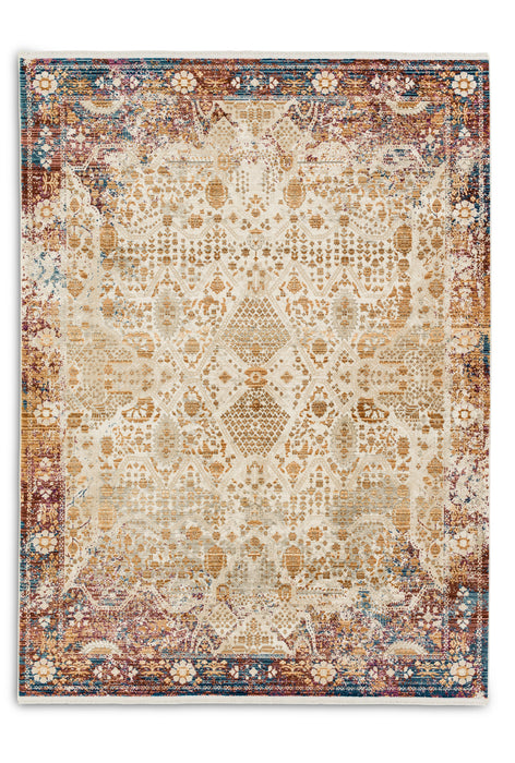 ASTRA Kurzflorteppich Daniela Bordüre Rot