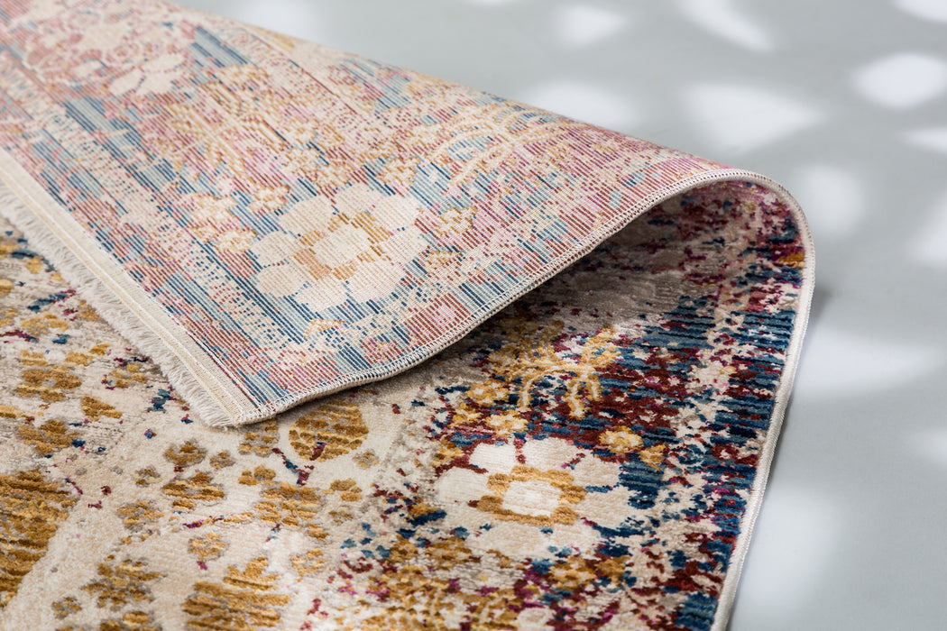 ASTRA Kurzflorteppich Daniela Bordüre Rot