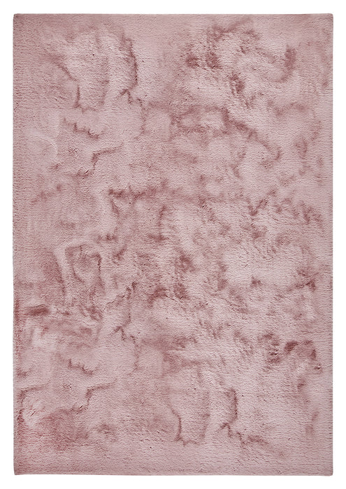 DEKOWE Teppich "ROGER" Rosa Getuftet 100 % Polyester
